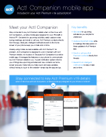 Act! Companion mobile