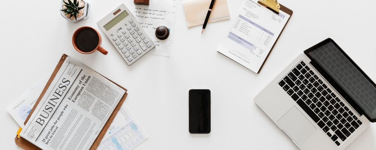 Small Business Accounting Desk Image