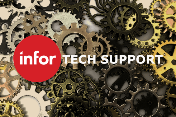 Infor CRM Technical support