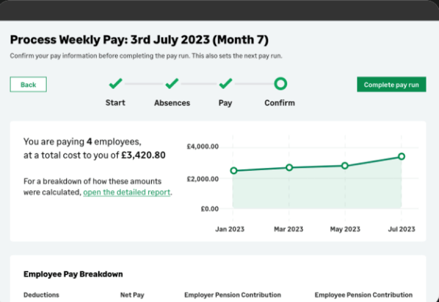 Does Sage HR do payroll?